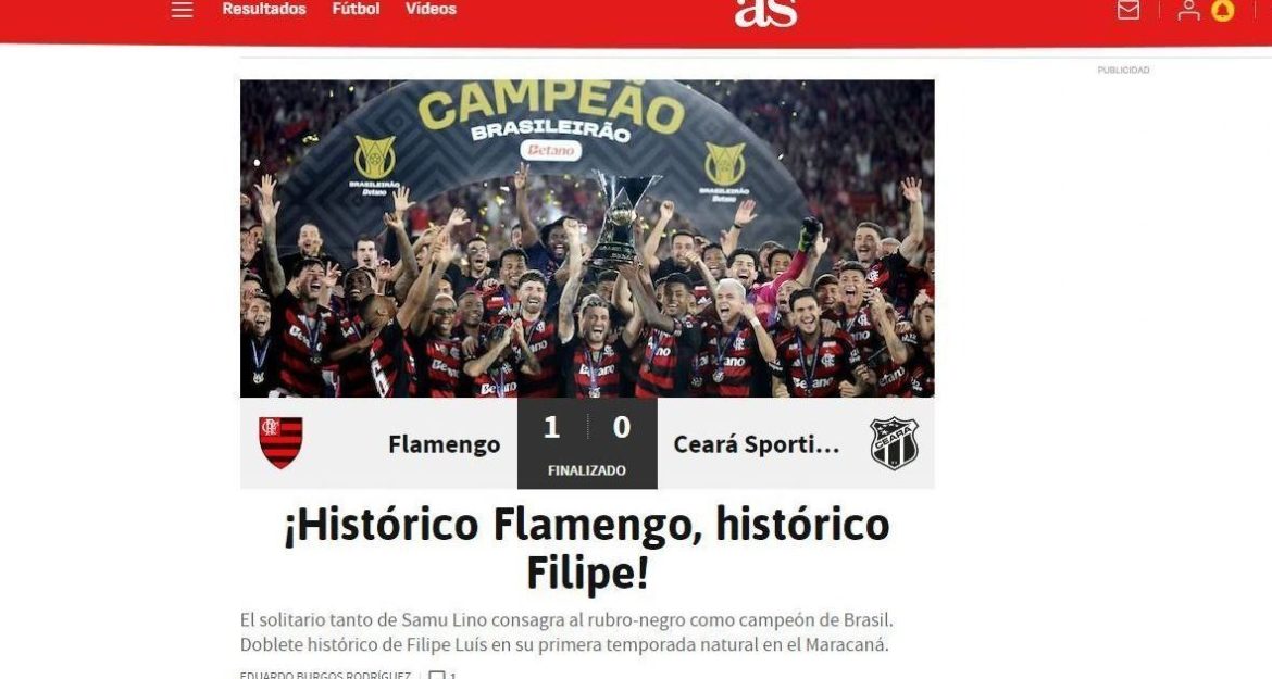 “historico”:-imprensa-internacional-repercute-titulo-brasileiro-do-flamengo