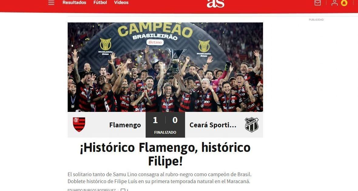 “historico”:-imprensa-internacional-repercute-titulo-brasileiro-do-flamengo